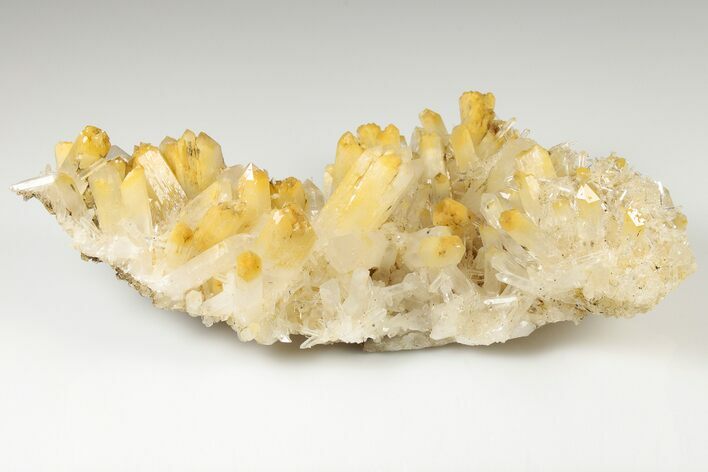 Stunning, Mango Quartz Crystal Cluster - Cabiche, Colombia #188376